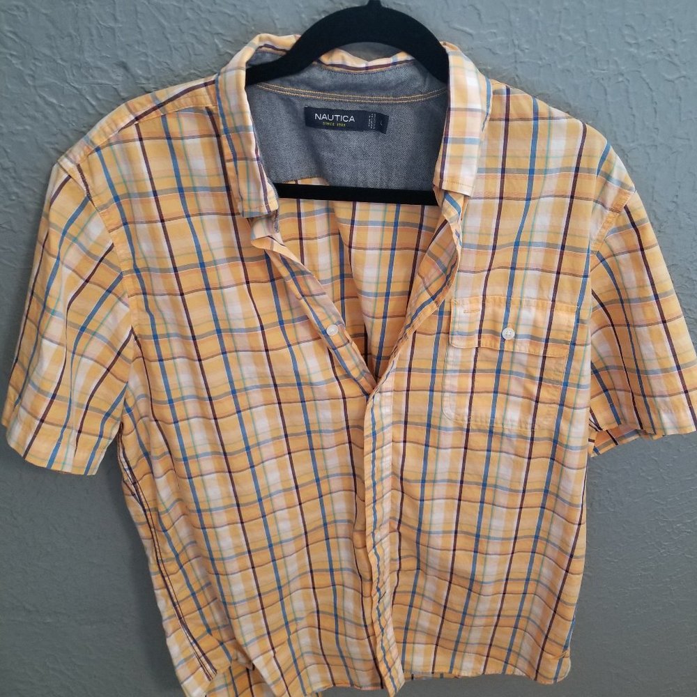 Nautica Button Up Shirt - Large